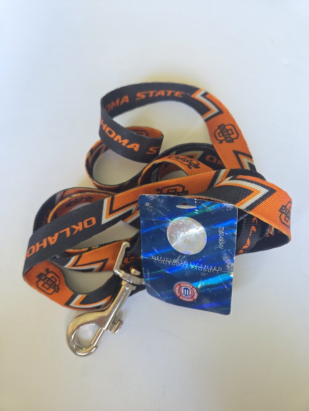 NCAA Oklahoma State Dog Leash Heavy Duty Durable Nylon Cowboys Cowgirls NWT